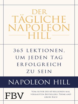 cover image of Der tägliche Napoleon Hill